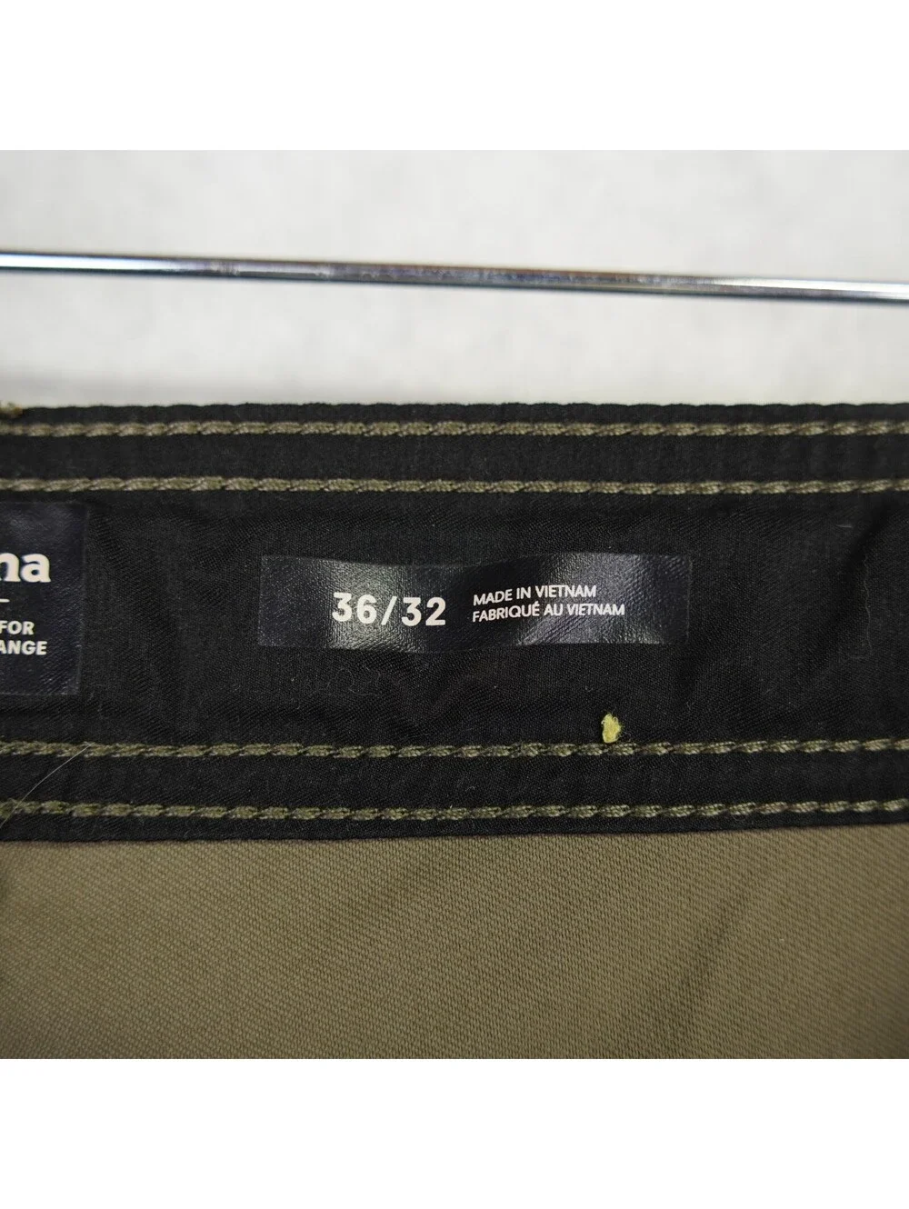 PrAna Mens Stretch Zion Relaxed Fit Cargo Belted Hiking Pants Size W36 x L32